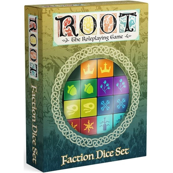 Root: The Tabletop Roleplaying Game - Faction Dice Set available at 401 Games Canada