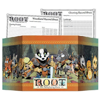 Root: The Tabletop Roleplaying Game - GM Screen & Campaign Notepads available at 401 Games Canada