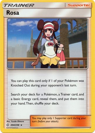 Rosa - 204/236 - Rare - Theme Deck Exclusive available at 401 Games Canada