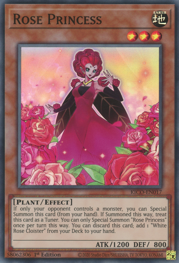 Rose Princess - KICO-EN017 - Super Rare - 1st Edition available at 401 Games Canada