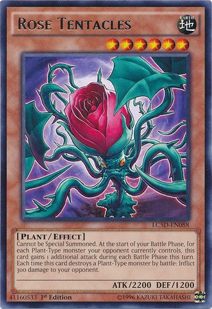 Rose Tentacles - LC5D-EN088 - Rare - 1st Edition available at 401 Games Canada