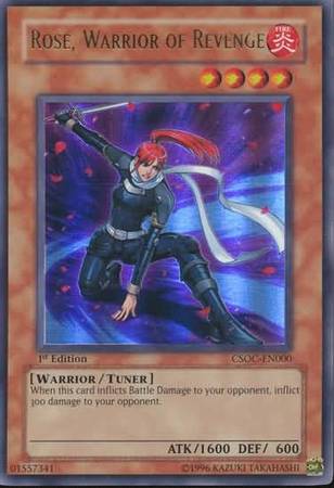 Rose, Warrior of Revenge - CSOC-EN000 - Ultra Rare - 1st Edition available at 401 Games Canada