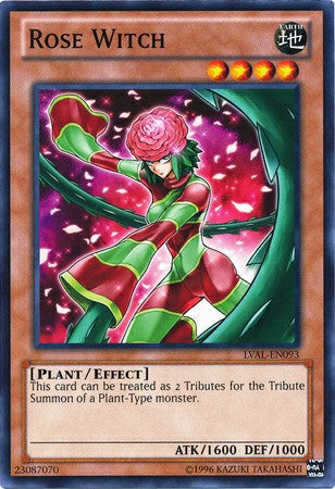 Rose Witch - LVAL-EN093 - Common - Unlimited available at 401 Games Canada