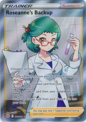 Roseanne's Backup - 172/172 - Full Art Ultra Rare available at 401 Games Canada