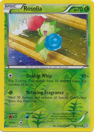 Roselia - 12/124 - Uncommon - Reverse Holo available at 401 Games Canada