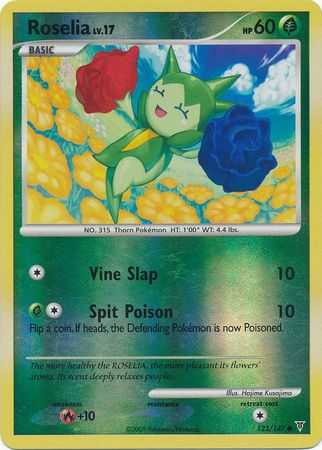 Roselia - 123/147 - Common - Reverse Holo available at 401 Games Canada