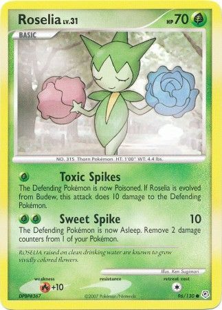 Roselia - 96/130 - Common available at 401 Games Canada