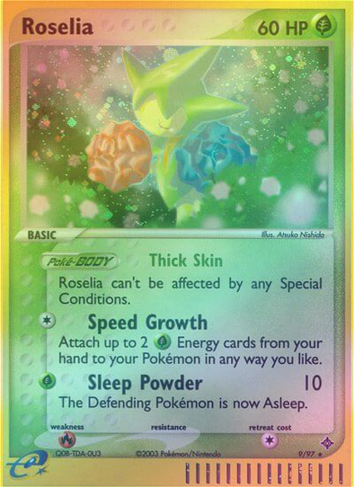 Roselia - 9/97 - Holo Rare - Reverse Holo available at 401 Games Canada