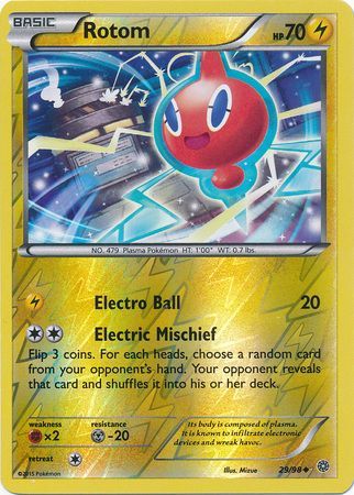 Rotom - 29/98 - Uncommon - Reverse Holo available at 401 Games Canada