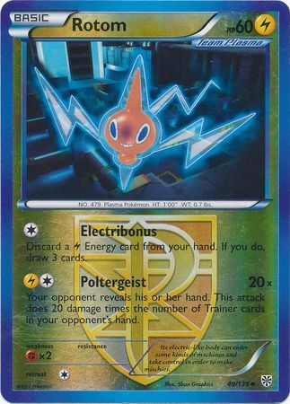 Rotom - 49/135 - Uncommon - Reverse Holo available at 401 Games Canada