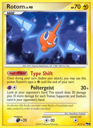 Rotom - 5/17 - Rare available at 401 Games Canada