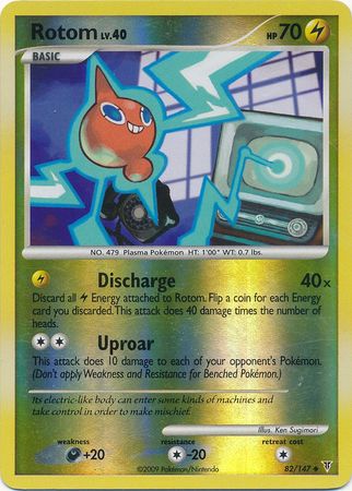 Rotom - 82/147 - Uncommon - Reverse Holo available at 401 Games Canada