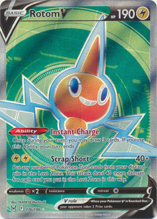 Rotom V - 176/196- Full Art Ultra Rare available at 401 Games Canada