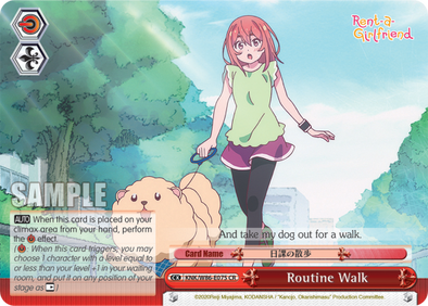 Routine Walk - KNK-W86-E075 - Climax Rare available at 401 Games Canada