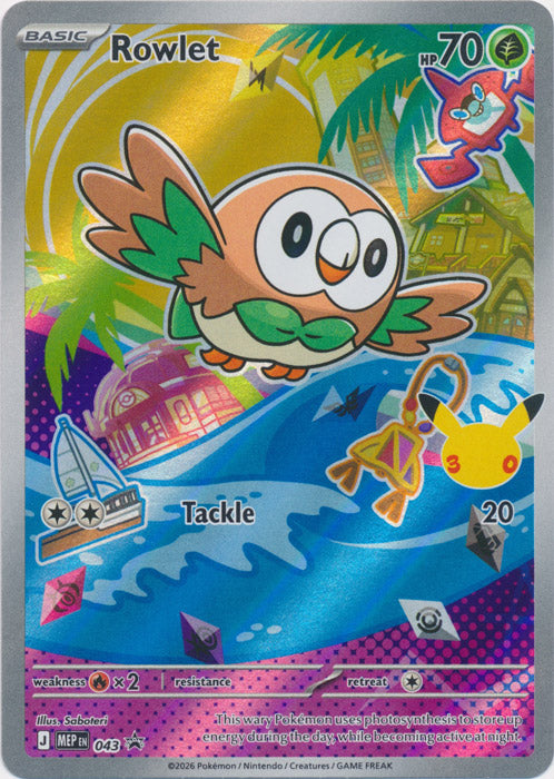 Rowlet - MEP043 - Promo