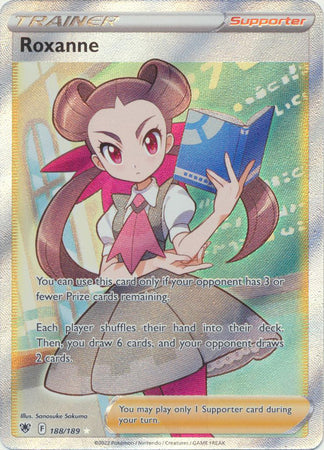 Roxanne - 188/189 - Full Art Ultra Rare available at 401 Games Canada