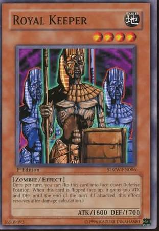 Royal Keeper - SDZW-EN006 - Common - 1st Edition available at 401 Games Canada