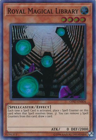 Royal Magical Library - OP07-EN004 - Super Rare available at 401 Games Canada