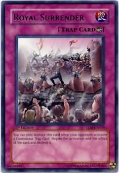 Royal Surrender - TLM-EN059 - Rare - 1st Edition available at 401 Games Canada
