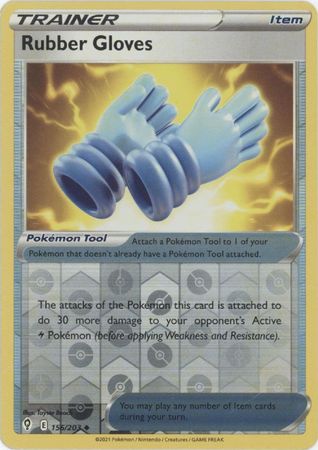Rubber Gloves - 156/203 - Uncommon - Reverse Holo available at 401 Games Canada