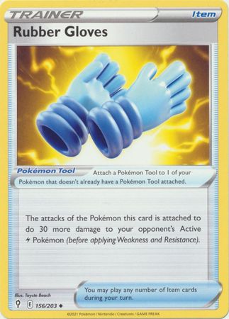 Rubber Gloves - 156/203 - Uncommon available at 401 Games Canada
