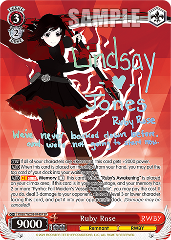 Ruby Rose - RWBY/WX03-E044SP - Special Rare available at 401 Games Canada