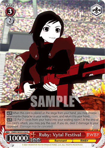 Ruby: Vytal Festival - RWBY/WX03-054 - Rare available at 401 Games Canada