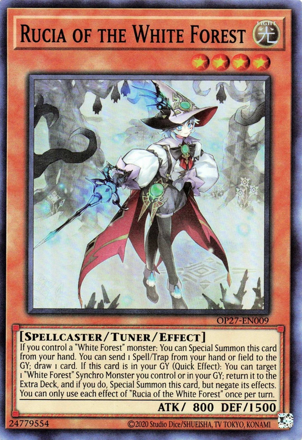Rucia of the White Forest - OP27-EN009 - Super Rare - Unlimited