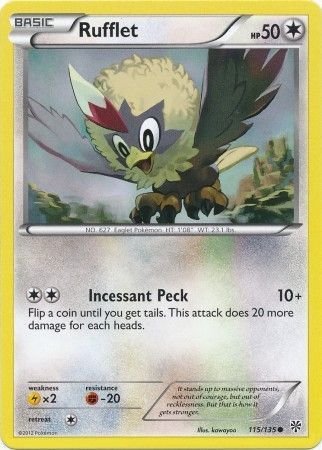 Rufflet - 115/135 - Common available at 401 Games Canada