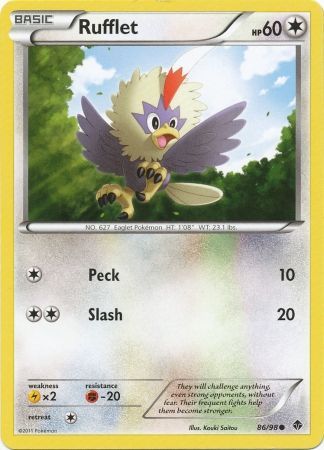 Rufflet - 86/98 - Common available at 401 Games Canada