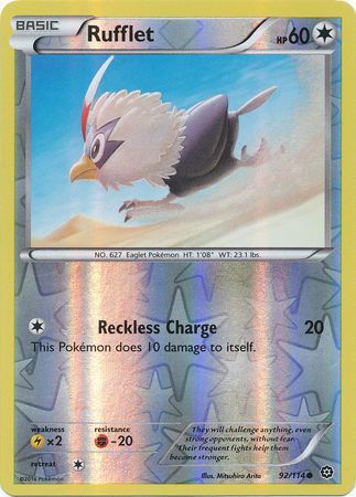 Rufflet - 92/114 - Common - Reverse Holo available at 401 Games Canada