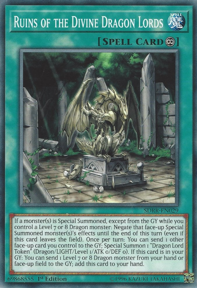401 Games Canada - Ruins of the Divine Dragon Lords - SDRR-EN029 - Common - 1st Edition 401 Games Canada - Ruins of the Divine Dragon Lords - SDRR-EN029 - Common - 1st Edition