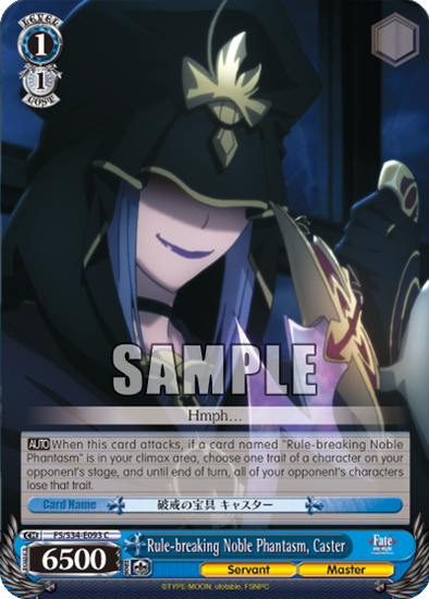 Rule-breaking Noble Phantasm, Caster - FS/S34-E093 - Common available at 401 Games Canada