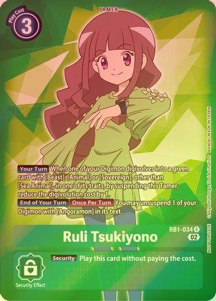 Ruli Tsukiyono (Box Topper) - RB1-034 - Rare (Foil) available at 401 Games Canada