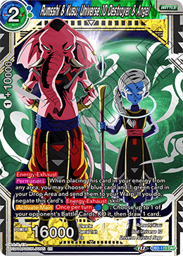 Rumsshi & Kusu, Universe 10 Destroyer & Angel - DB2-173 - Destroyer & Angel Rare available at 401 Games Canada