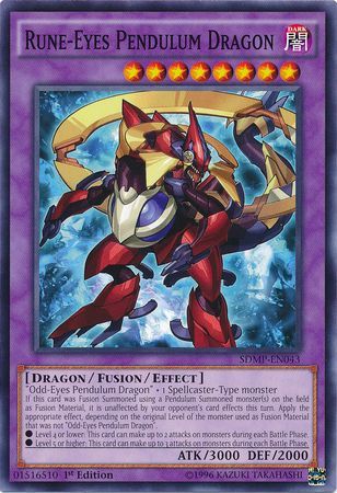 Rune-Eyes Pendulum Dragon - SDMP-EN043 - Common - 1st Edition available at 401 Games Canada