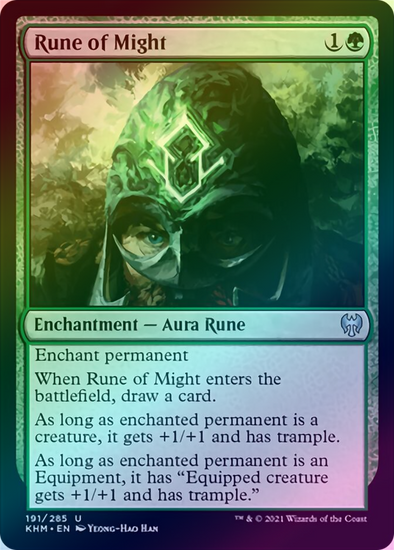 401 Games Canada - Rune of Might (KHM) (Foil) 401 Games Canada - Rune of Might (KHM) (Foil)