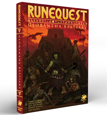 RuneQuest: Glorantha Bestiary available at 401 Games Canada