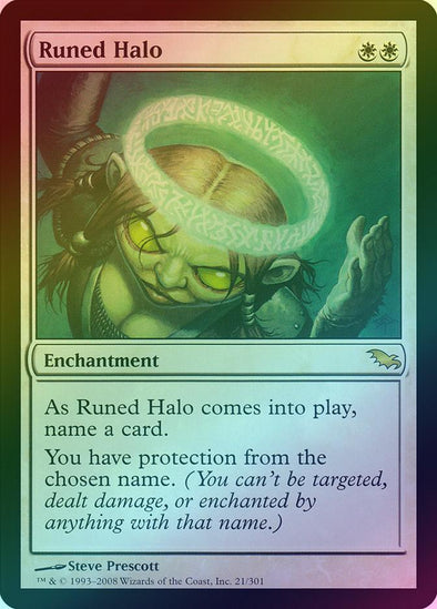Runed Halo (Foil) (SHM) available at 401 Games Canada