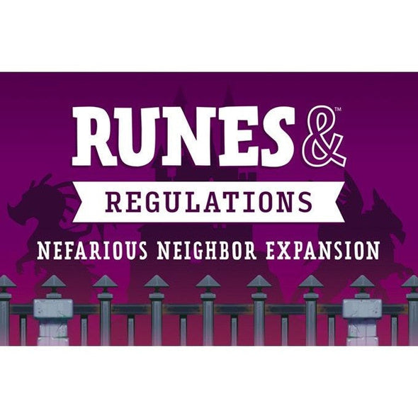 Runes & Regulations - Nefarious Neighbor Expansion available at 401 Games Canada