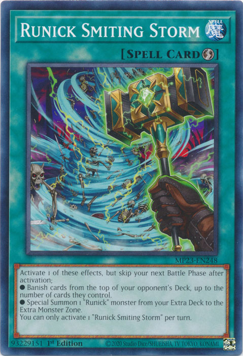 Runick Smiting Storm - MP23-EN248 - Common - 1st Edition available at 401 Games Canada