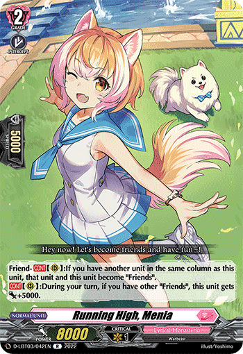 Running High, Menia - D-LBT03/042 - Rare available at 401 Games Canada