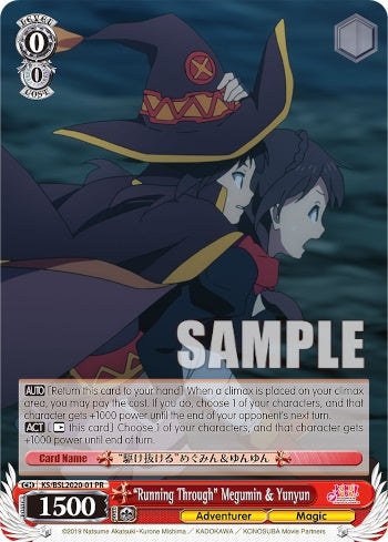 "Running Through" Megumin & Yunyun - KS/BSL2020-01 - Promo (KS/W76) available at 401 Games Canada