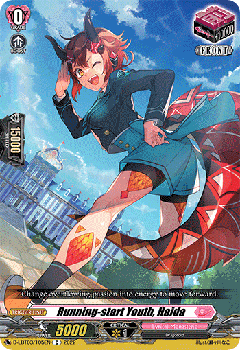 Running-start Youth, Haida - D-LBT03/105 - Common available at 401 Games Canada