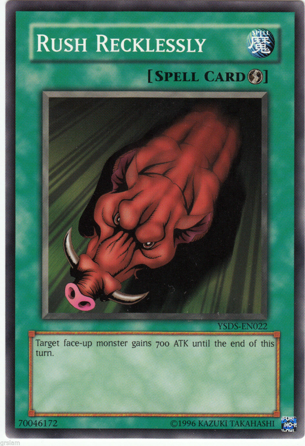 Rush Recklessly - YSDS-EN022 - Common - Unlimited available at 401 Games Canada