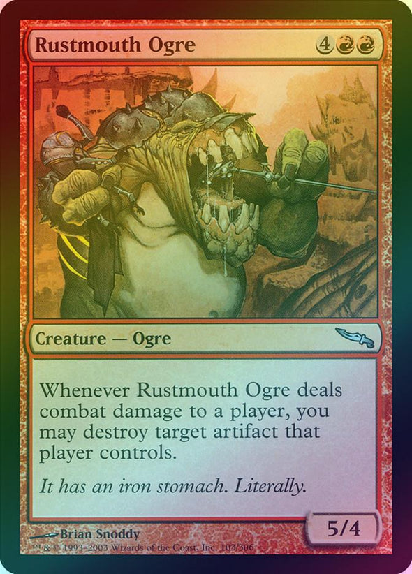 Rustmouth Ogre (Foil) (MRD) available at 401 Games Canada