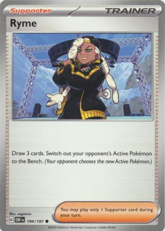Ryme - 194/197 - Common available at 401 Games Canada
