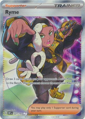 Ryme - 221/197 - Full Art Ultra Rare available at 401 Games Canada