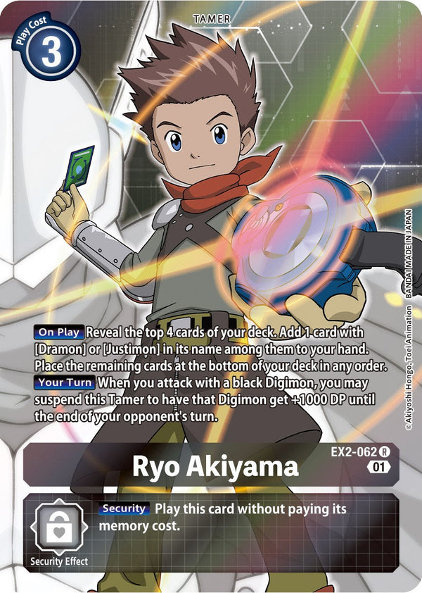 Ryo Akiyama (Alternate Art) - EX2-062 - Rare available at 401 Games Canada