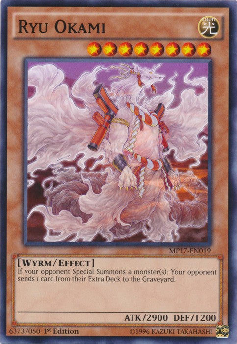 Ryu Okami - MP17-EN019 - Common - 1st Edition available at 401 Games Canada